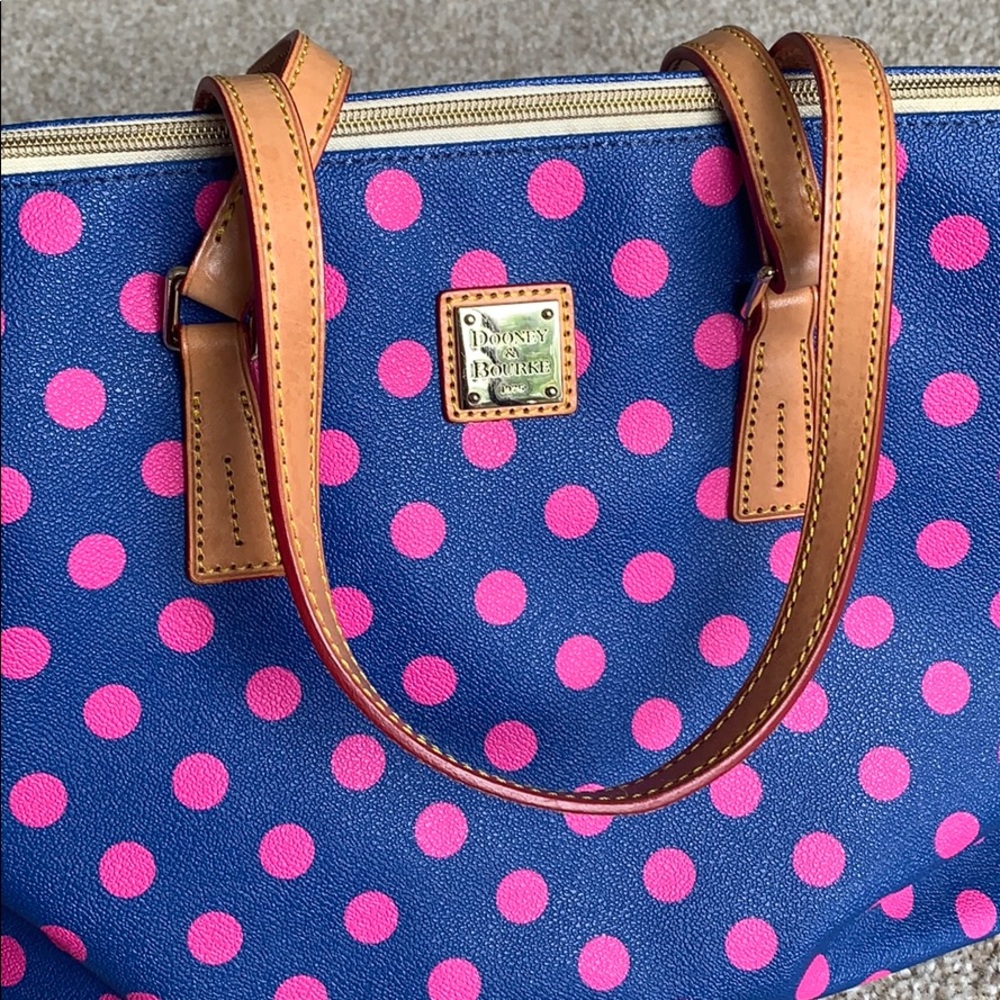 Dooney & Bourke Polka Dot Tote